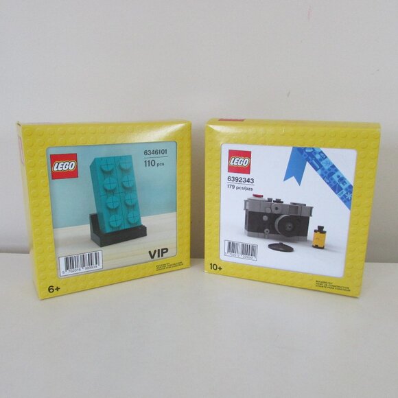 Lego Other - NEW Lego Teal Brick & Vintage Camera Sets 6346101 & 6392343